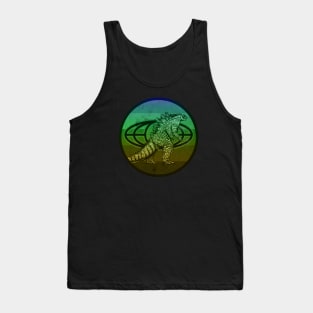 Kaiju King Green Tank Top